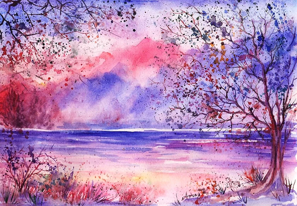 Anna Armona Aquarell
