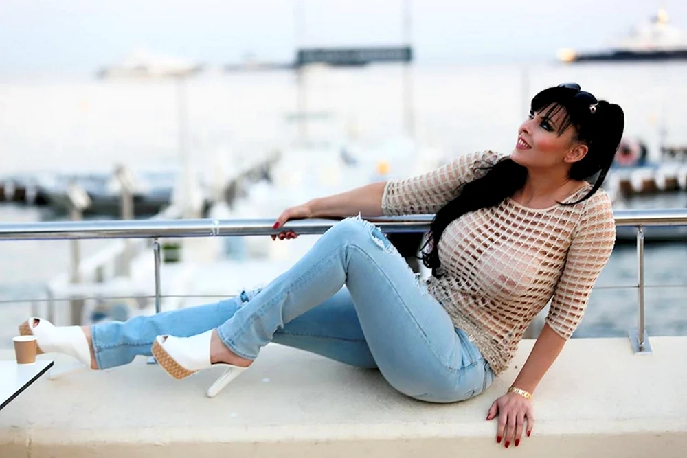 NTV-Moderatorin Anna Yankina