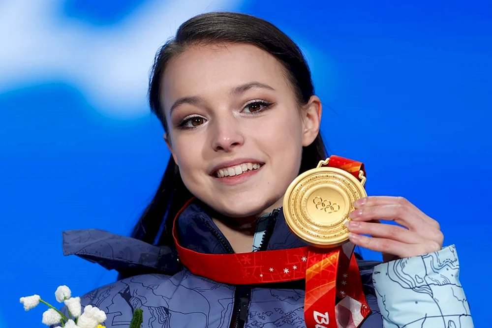 Anna Shcherbakova Olympiasiegerin 2022