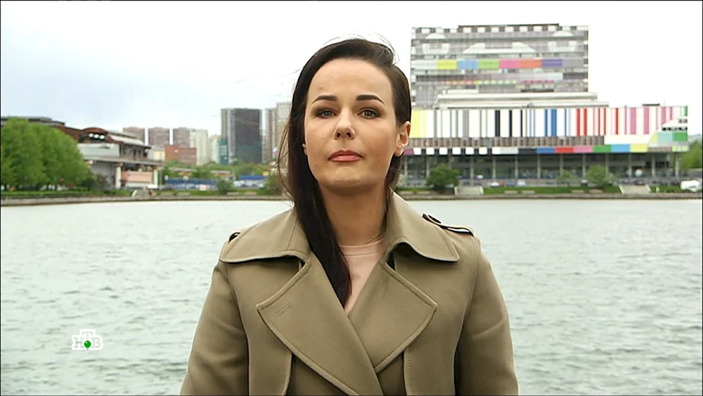 Anna NTV-Moderatorin Anna Yankina