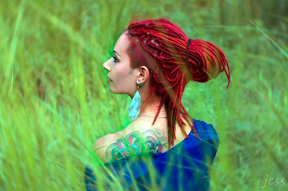 Anna Vitvitskaya Dreadlocks
