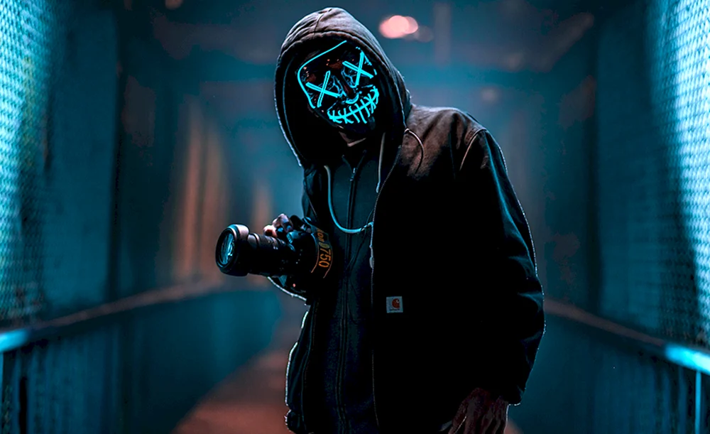 Anonymer Neon-Moschus