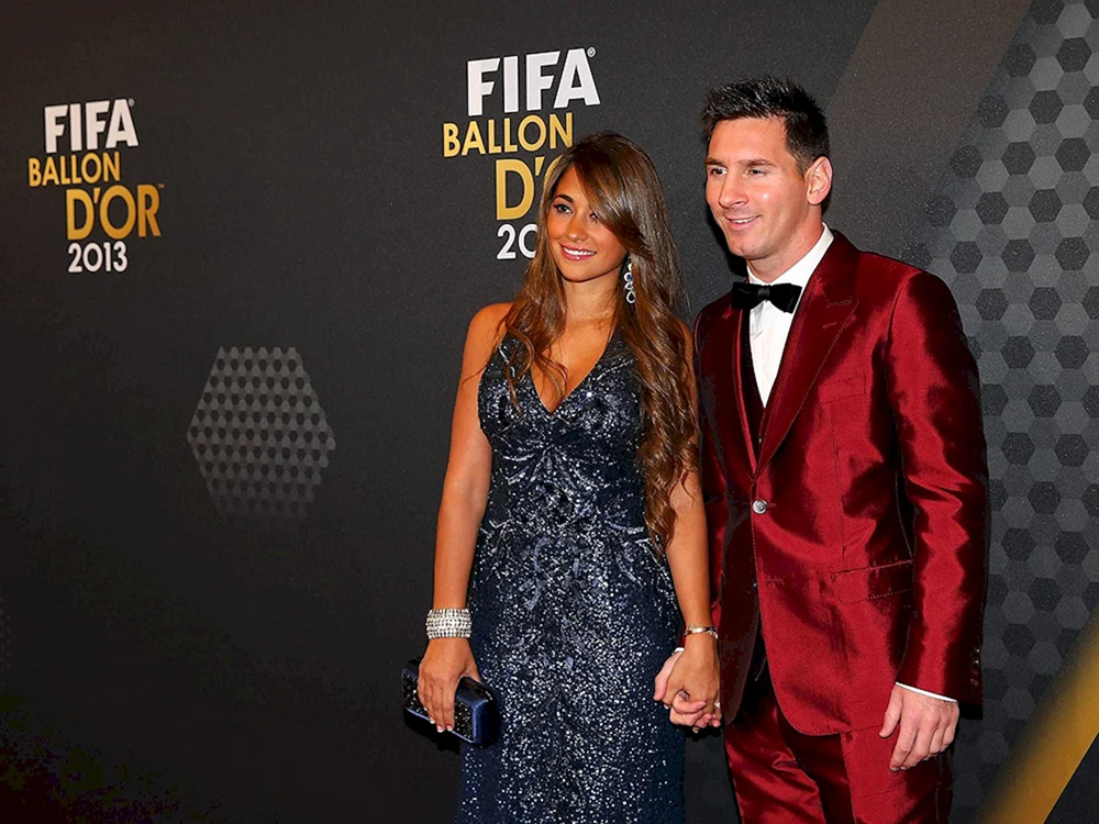 Antonella Racuzzo und Messi