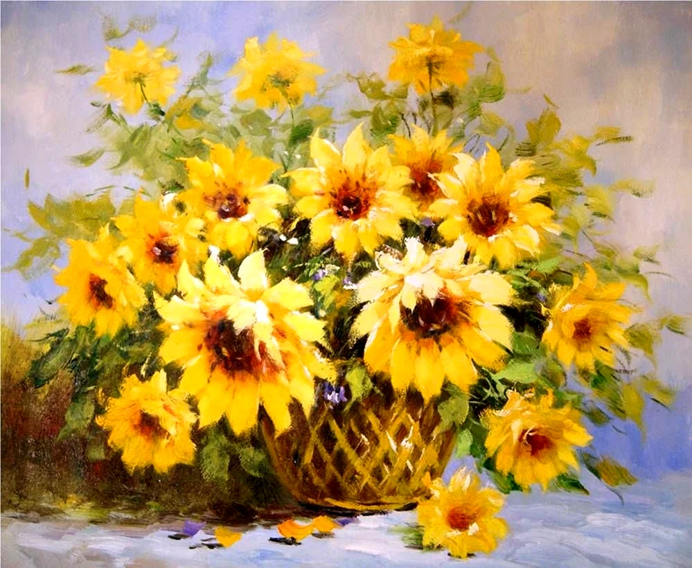 Antonio Gianigliatti Sonnenblumen