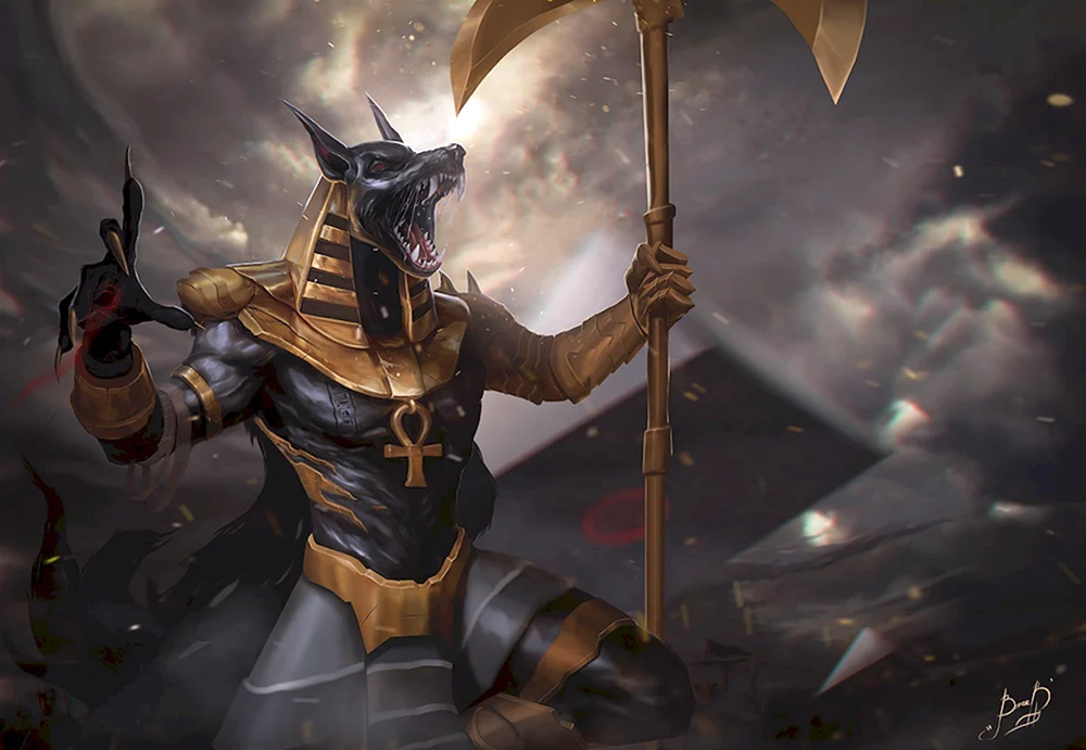 Anubis Gott von Ägypten