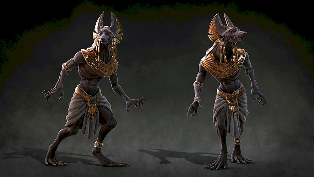 Anubis Gott des Todes