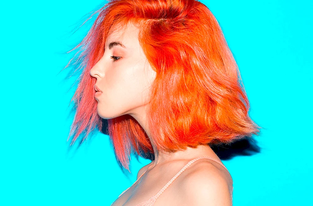 Angela Hair orange