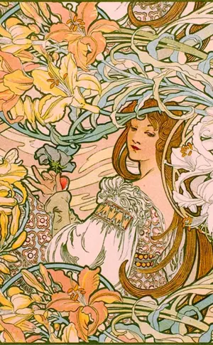 Jugendstil Alphonse Mucha