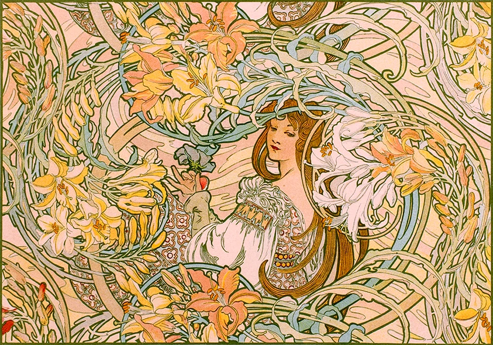 Jugendstil Alphonse Mucha