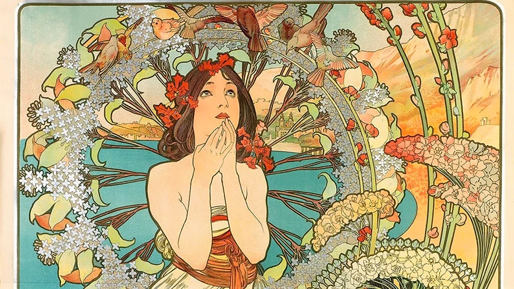 Ap nouveau Alphonse Mucha