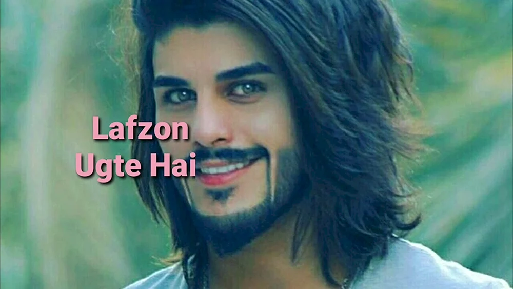 Araber mit langen Haaren