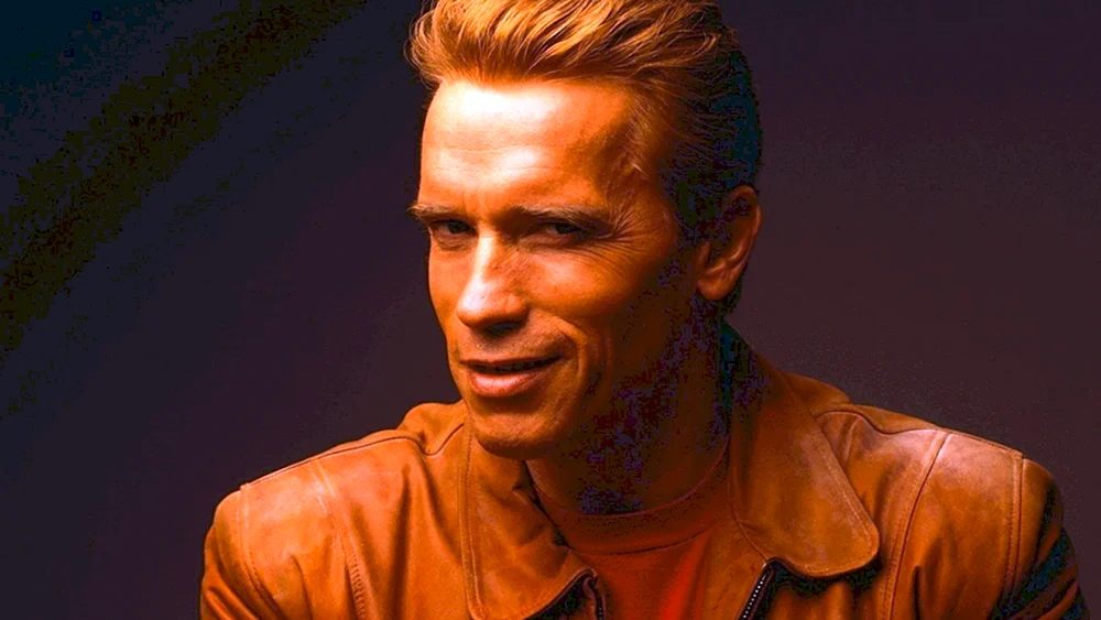 Arnold Schwarzenegger als junger Mann