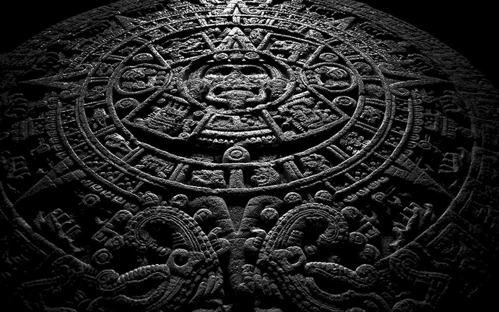 Kalender Maya-Hintergrund