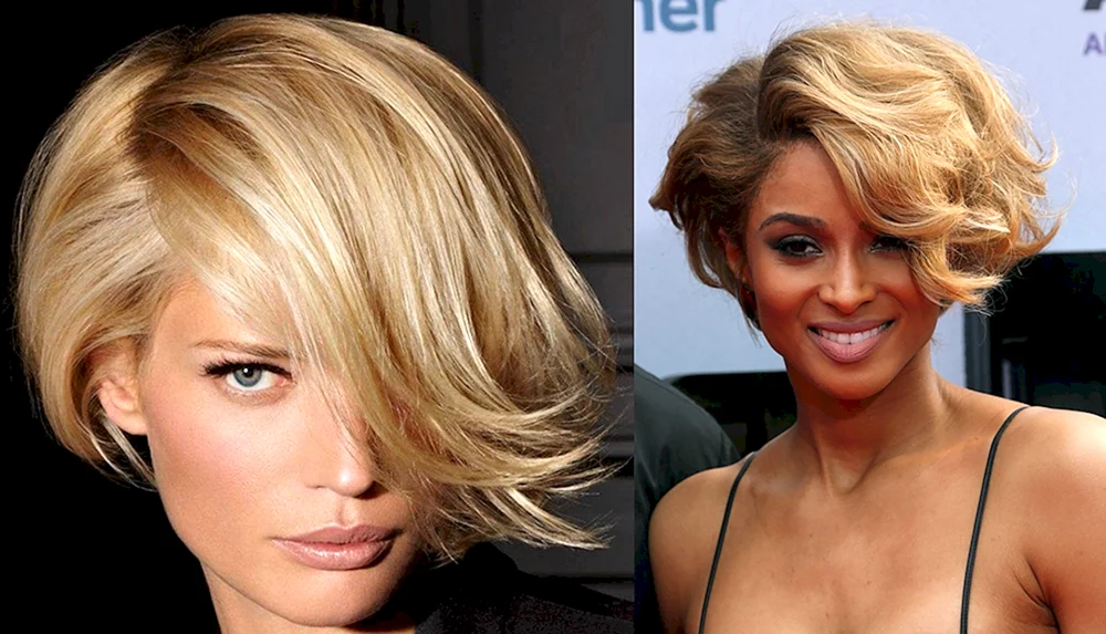 Asymmetrisch abgestufter Bob Bob Bob