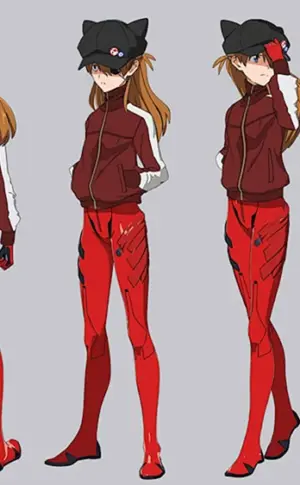 Asuka Evangelion in voller Länge