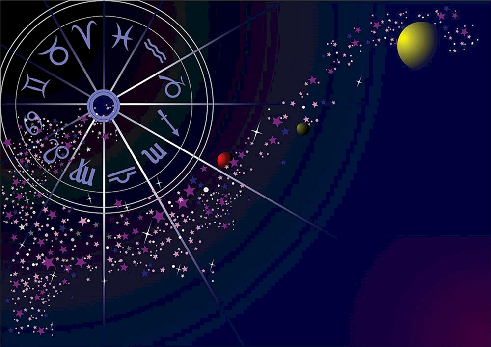 Astrologie hintergrund