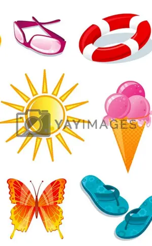 Sommerattribute für Kinder