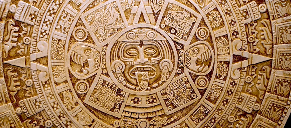 Mayanisch-aztekische Fresken