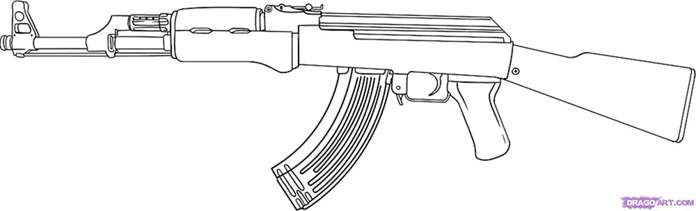 Kalashnikov AK-Automatik Pistole. 47
