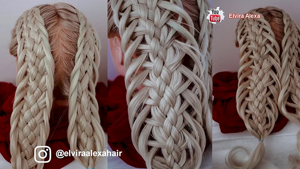Flechtfrisuren für langes Haar Haare
