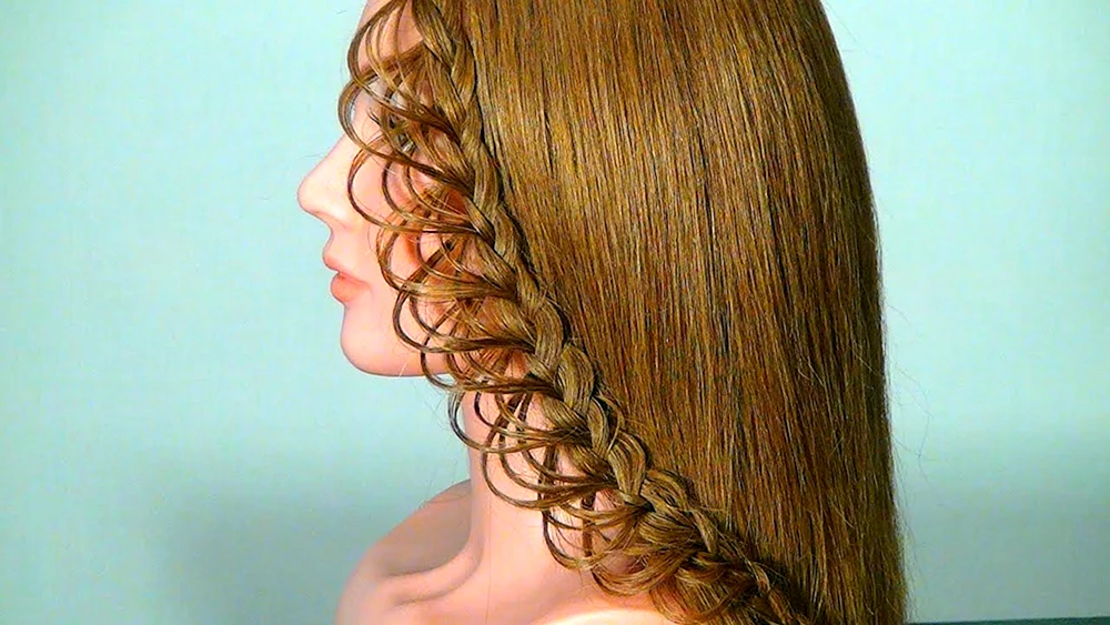 Flechtfrisuren mit Zöpfen