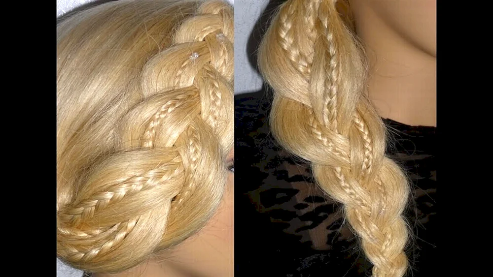 Frisuren mit Zöpfen für langes Haar