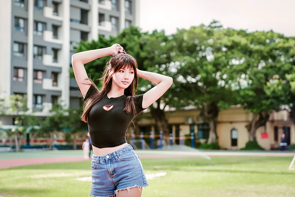 Asiatische Mädchenmodelle