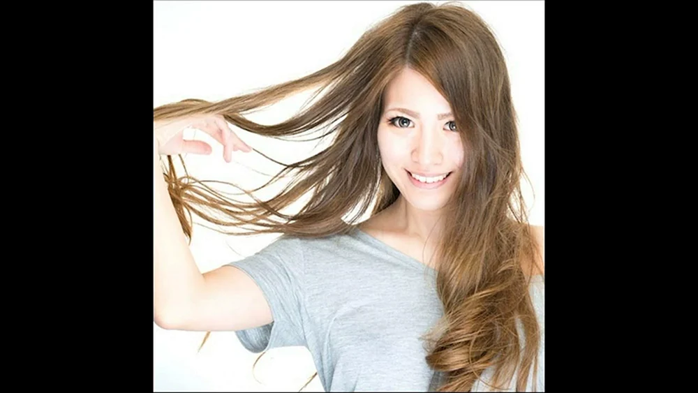 Asiatisches Haar