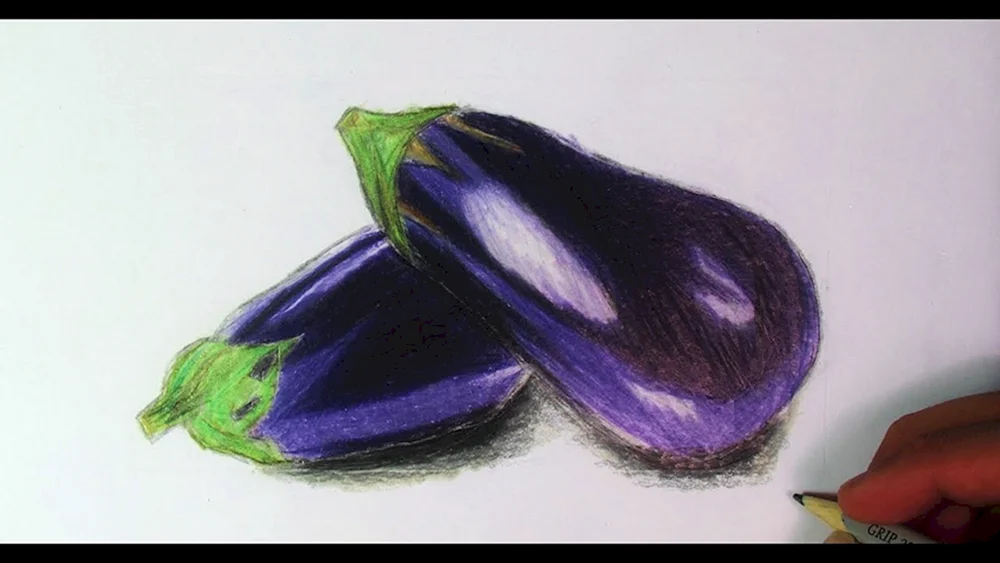 Buckel mit Buntstiften