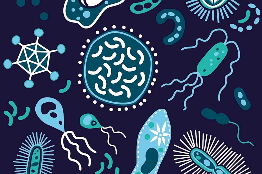 Hintergrund für Präsentation über Biologie