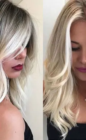 Balayage blondieren