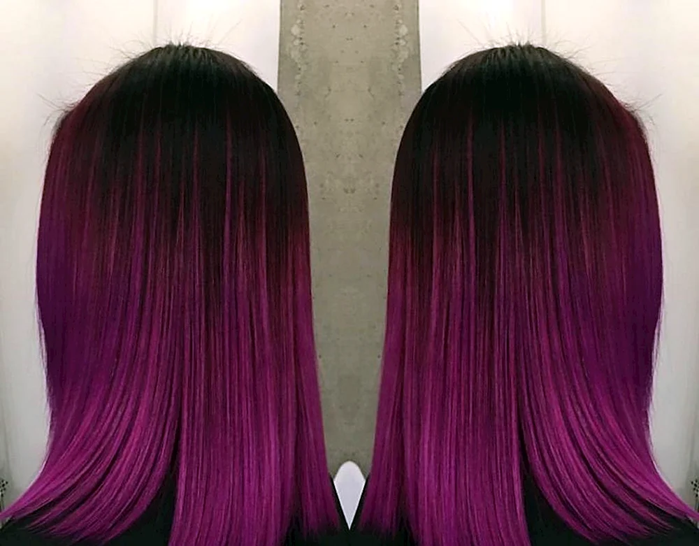 Fuchsia Balayage