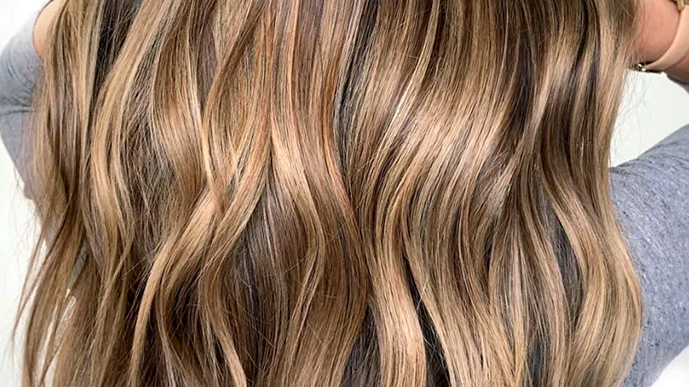 Karamell-Balayage