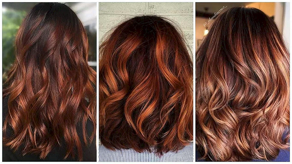 Balayage Färbung Tönung