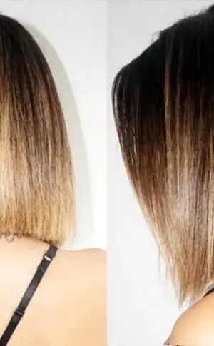 Balayage auf Bob