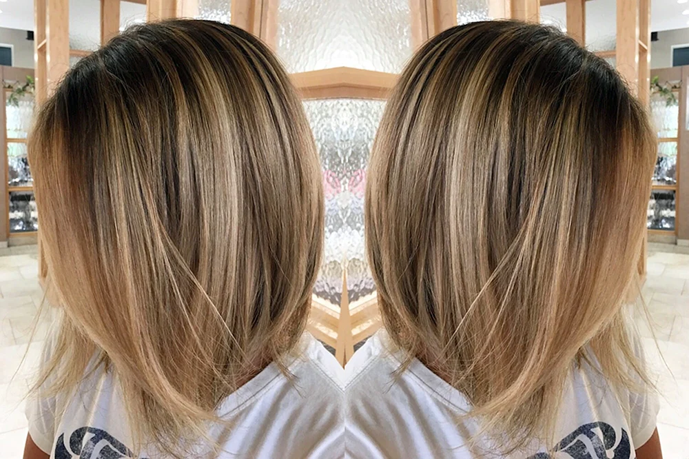Balayage auf bob