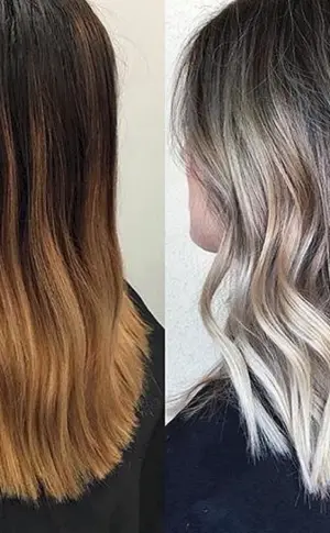 Balayage auf Kaskade