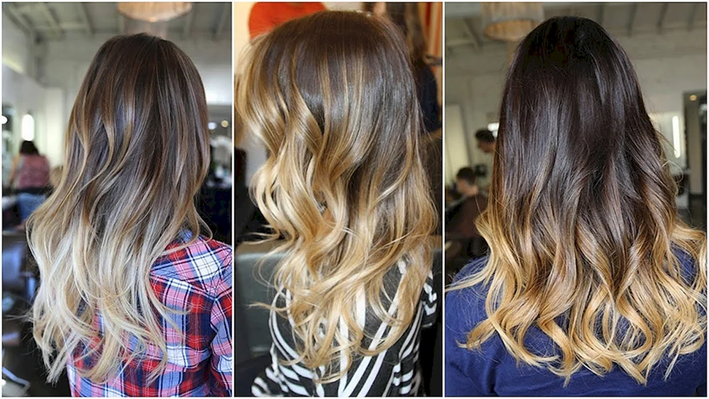 Balayage Haarfärbung