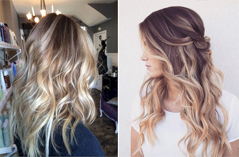 Cascade balayage