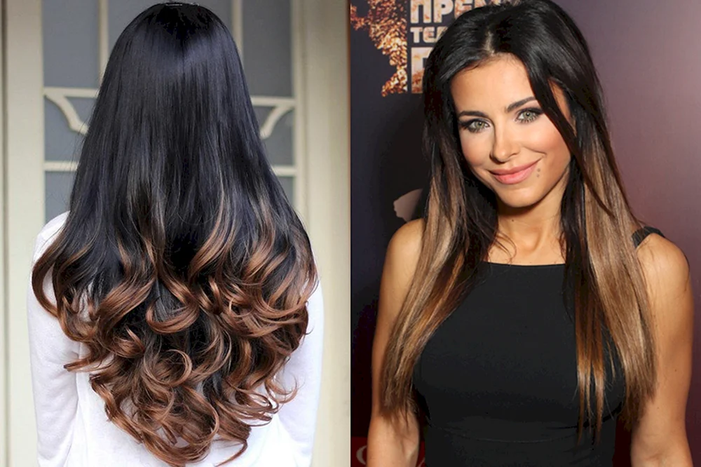 Beige Ombre Shatush