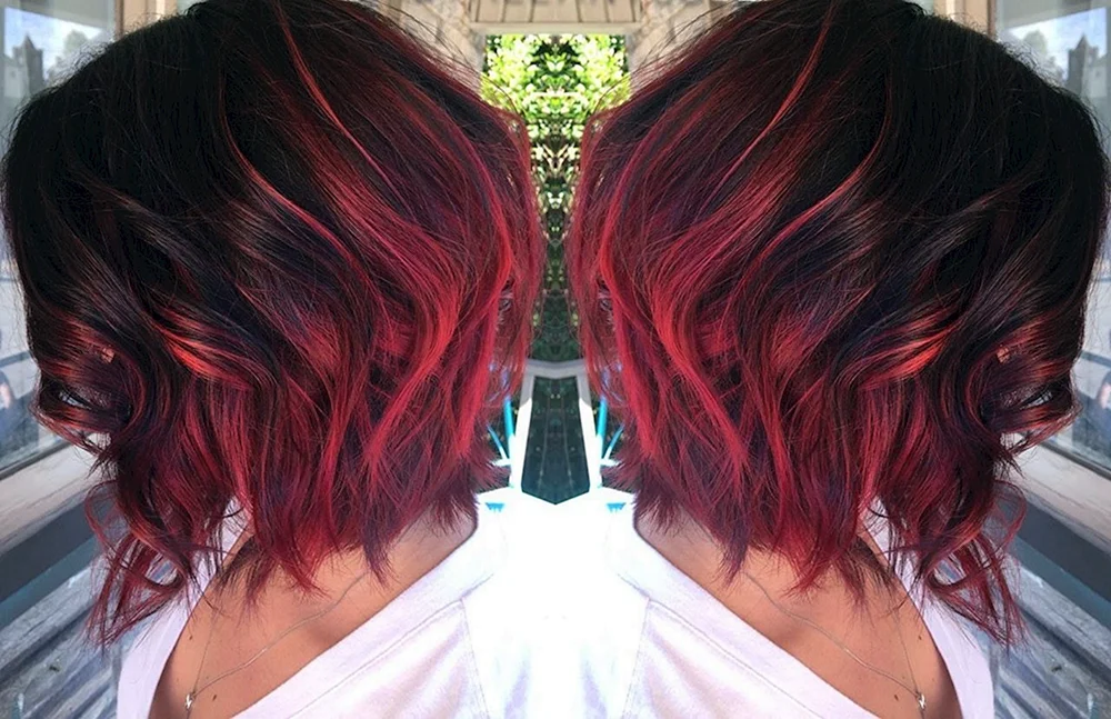Carlet Taylor mit rotem Haar