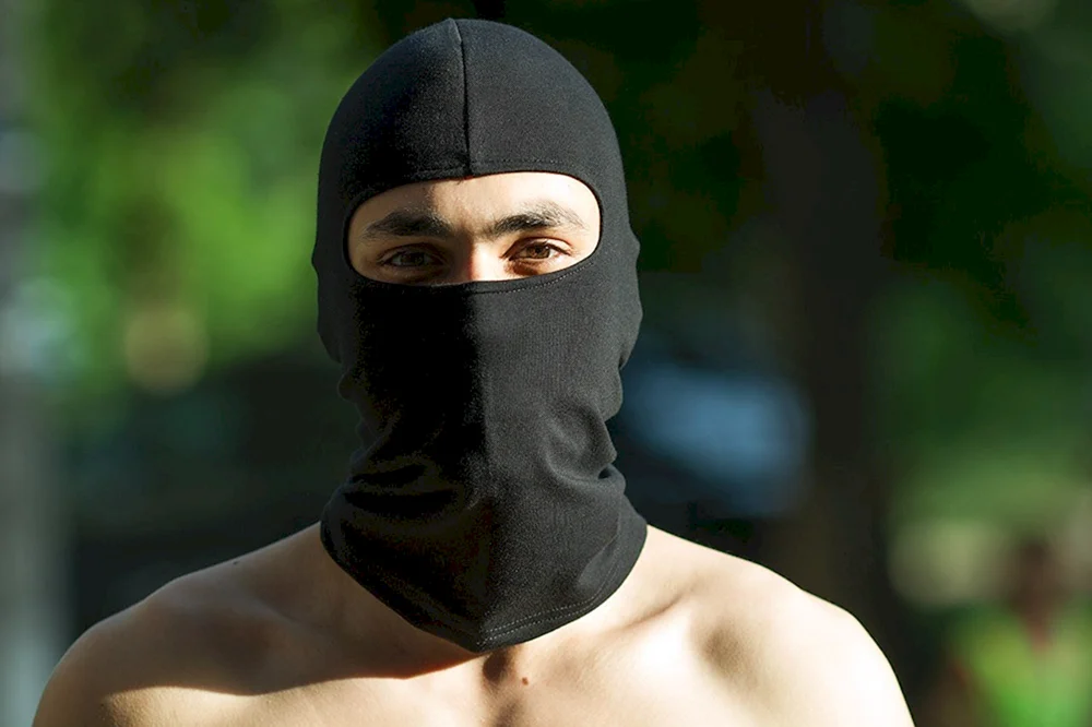 Der Mann in Balaclava