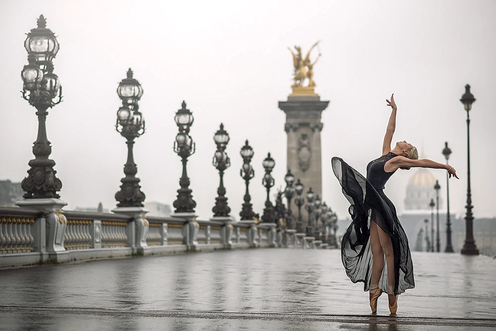 Ballerina in the City Fotoshooting