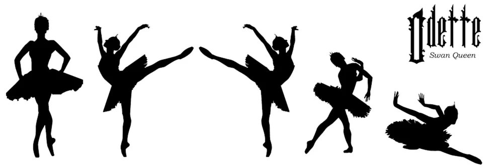 Ballett-Silhouette