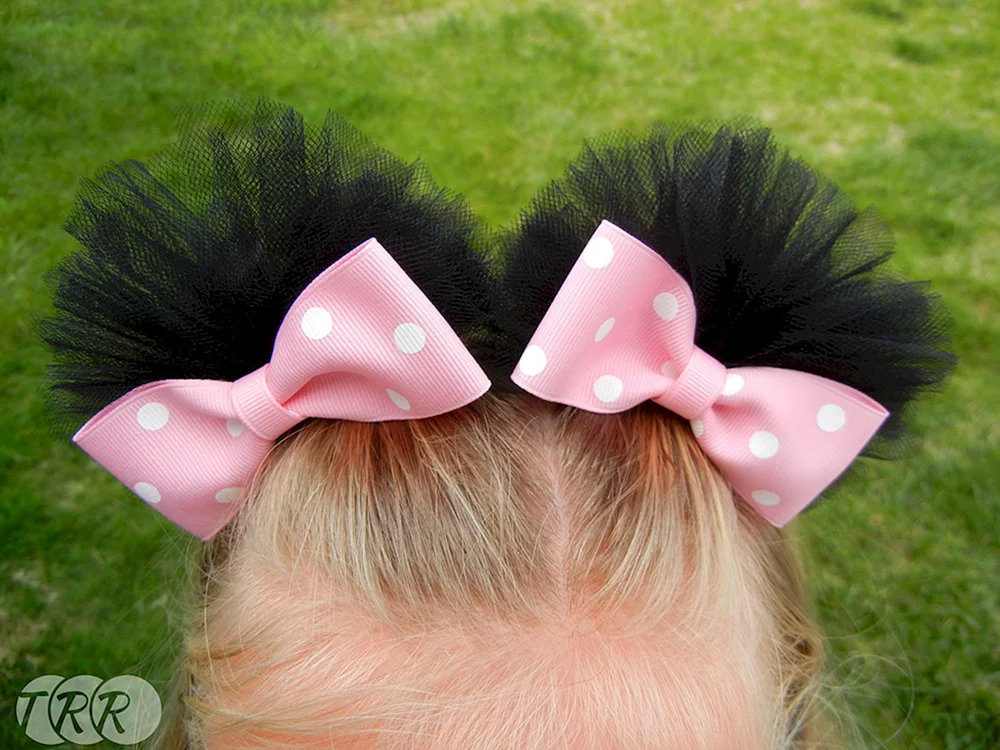 Große Schleifen für Haare