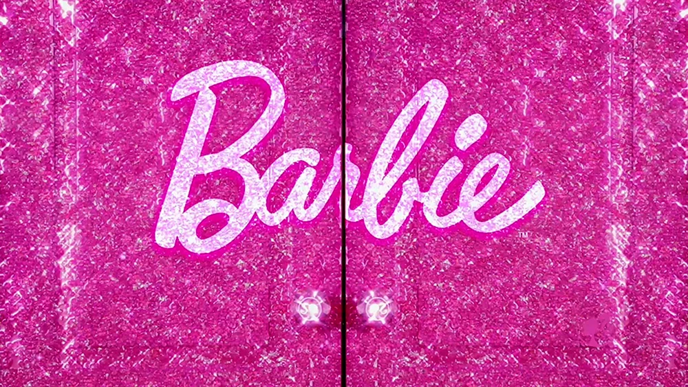 Barbie Schriftzug