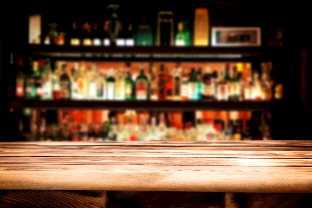 Bartheke in Bar