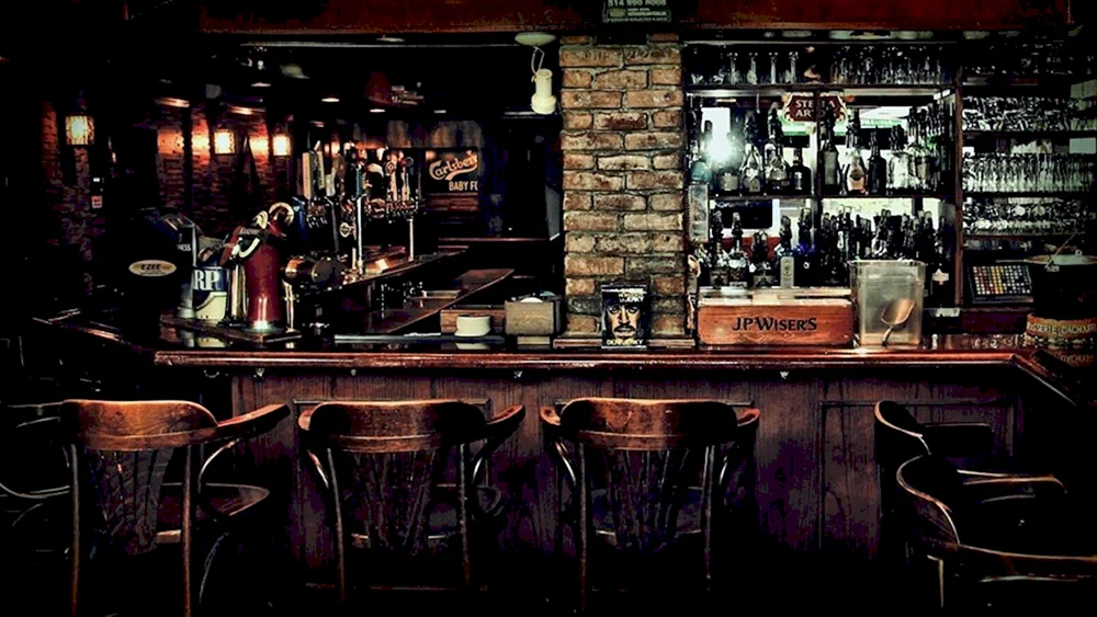 Bartheke in Bar