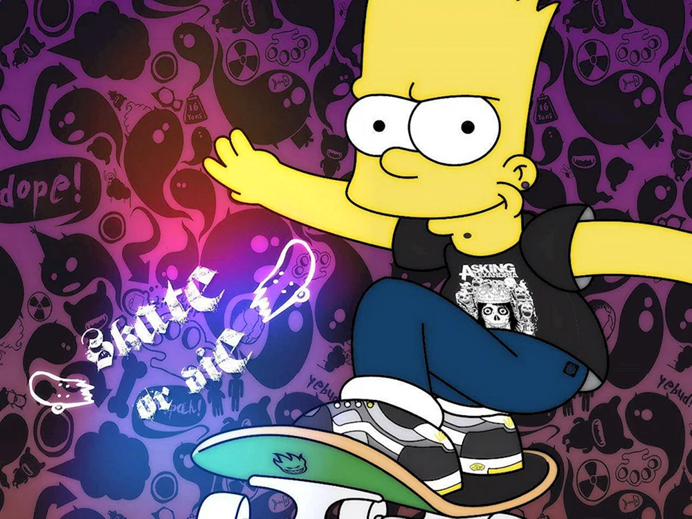 Bart Simpson 4k