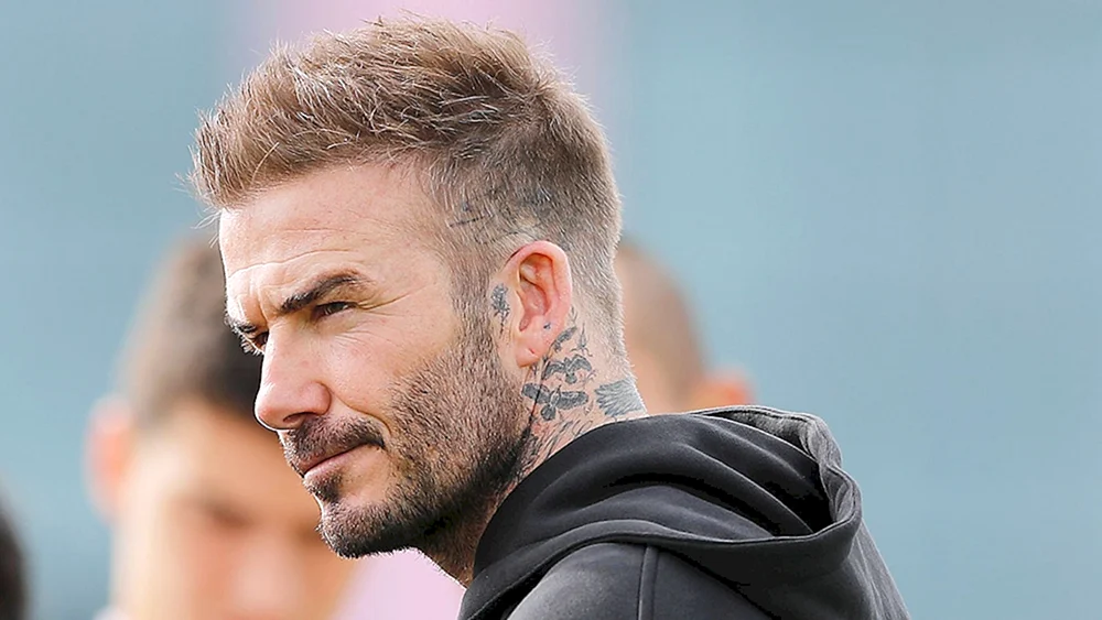 David Beckham Undercut